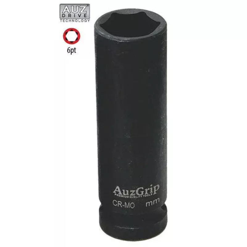 1/2'' Sq. Dr. 6 Pt. Standard Deep Impact Socket Metric