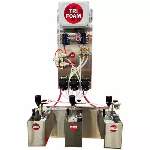 1-Bay Wall Mount Panel Triple Foam System