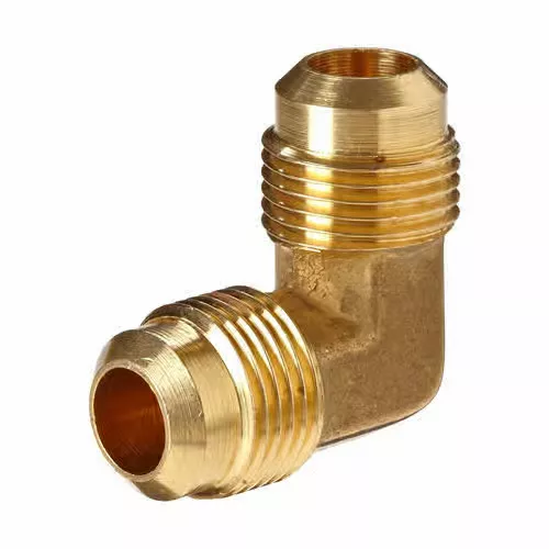 10-408 Brass 90 Degree 3/8 Inch Male Flare Elbow