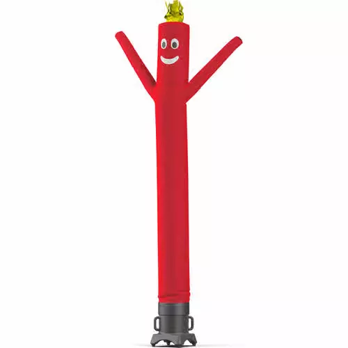 10 Foot Inflatable Nylon Silk Red Air Dancer with Fan Blower