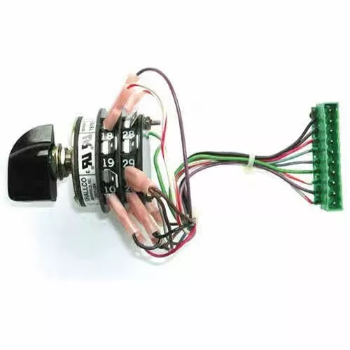 10 Position 2 Stack Quick Connect Rotary Switch