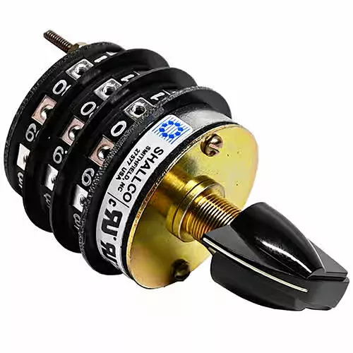 10-Position 3-Stack Rotary Switch