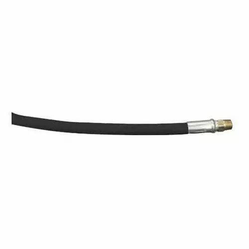 100 Ft. 3/8 in. Black Wirebraid Hose with3/8 in. Swivel