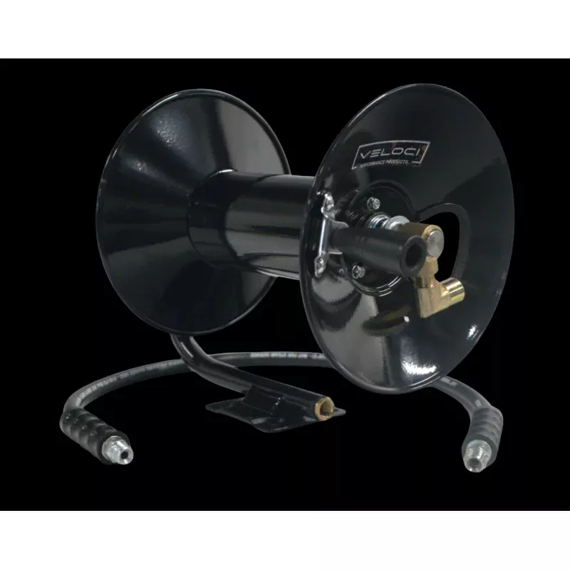 100 PAINTED HOSE REEL3/8 MXF, 140F MAX TEMP