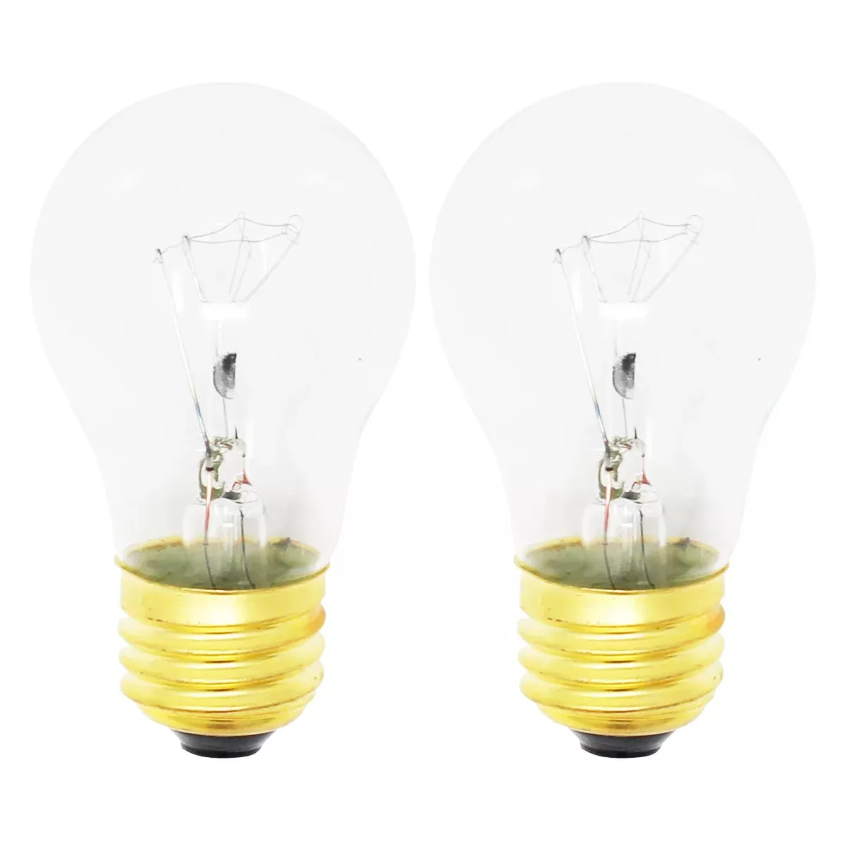 2-Pack Replacement Light Bulb for Frigidaire FGGF3076KBC Range / Oven
