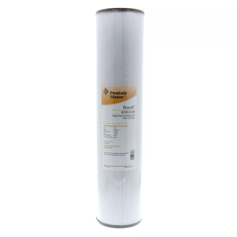 20" BB Pentek RFFE20-BB Radial Flow Iron Reduction Filter