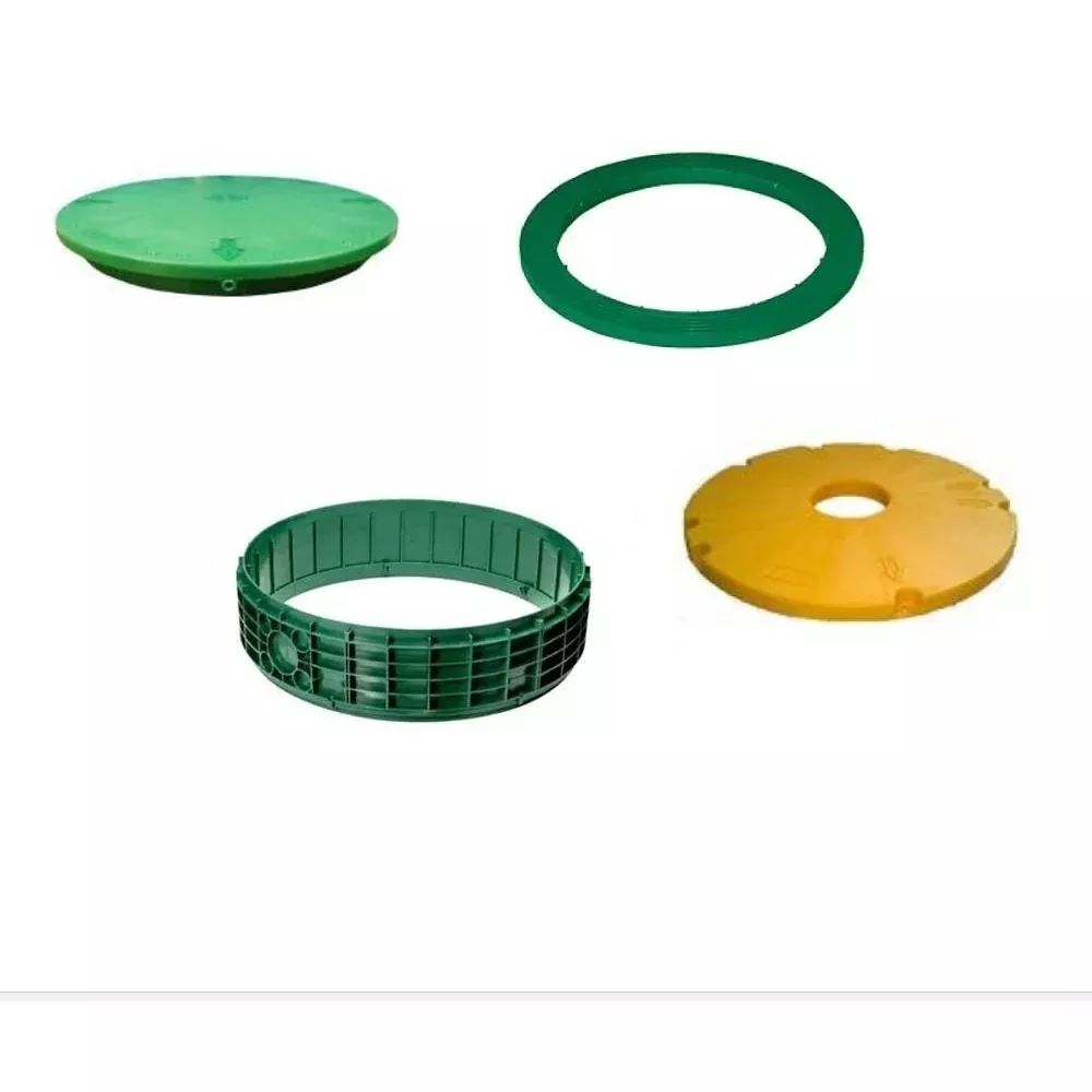 24x6 Inch Tuf-Tite FOUR PIECE Bundle - 24x6 riser, 24 inch flat lid, 24 inch ring adapter & 24 inch safety lid
