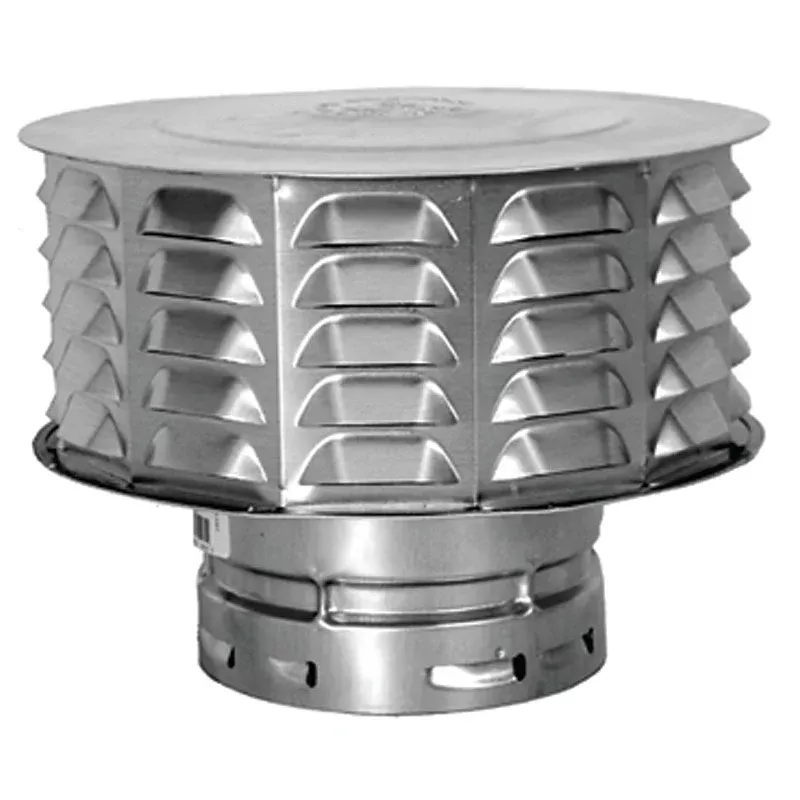 AmeriVent 5ECW Snap Lock Vent Cap, 5 in Connection