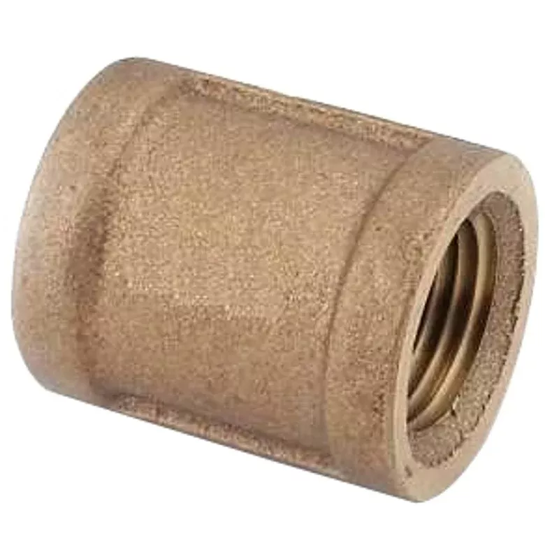 Anderson Metals 738103-20 Pipe Coupling, 1-1/4 in, FIPT, Brass