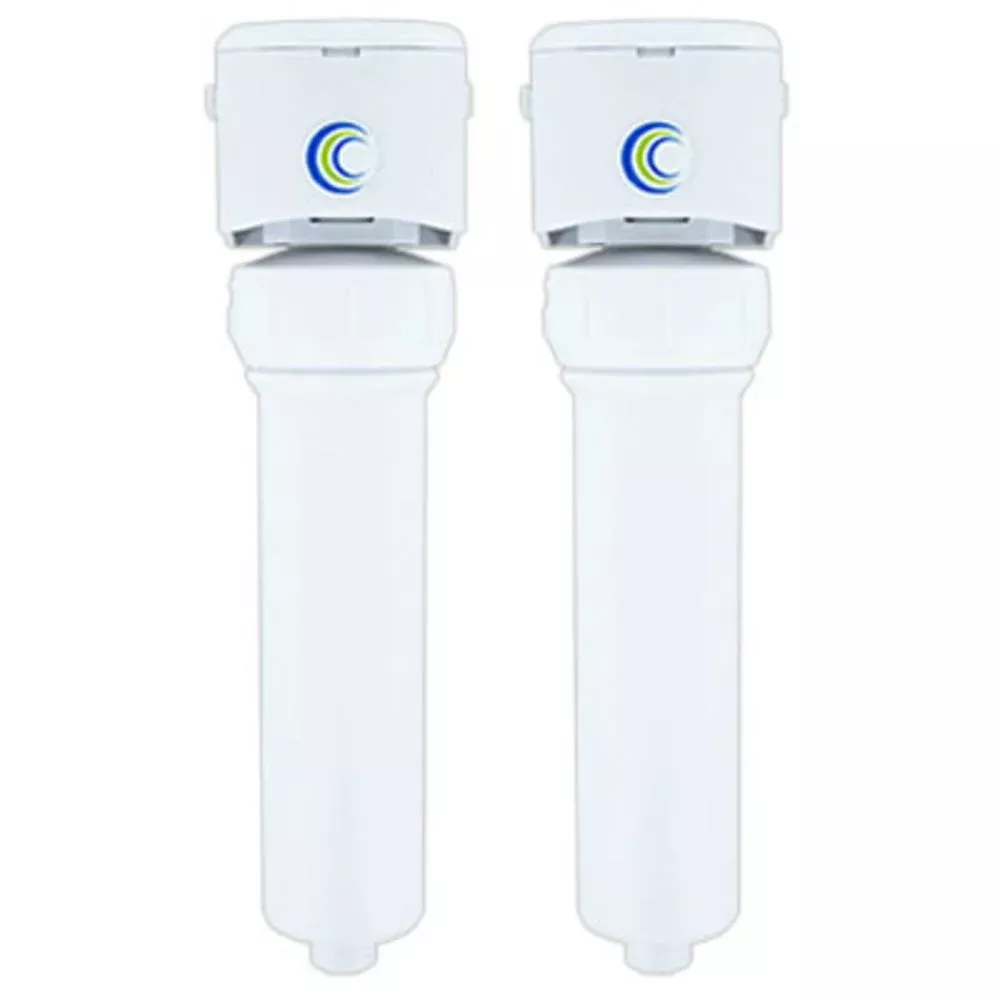 AquaCera EcoFast Twin Quick Change Filter System With Install Kit