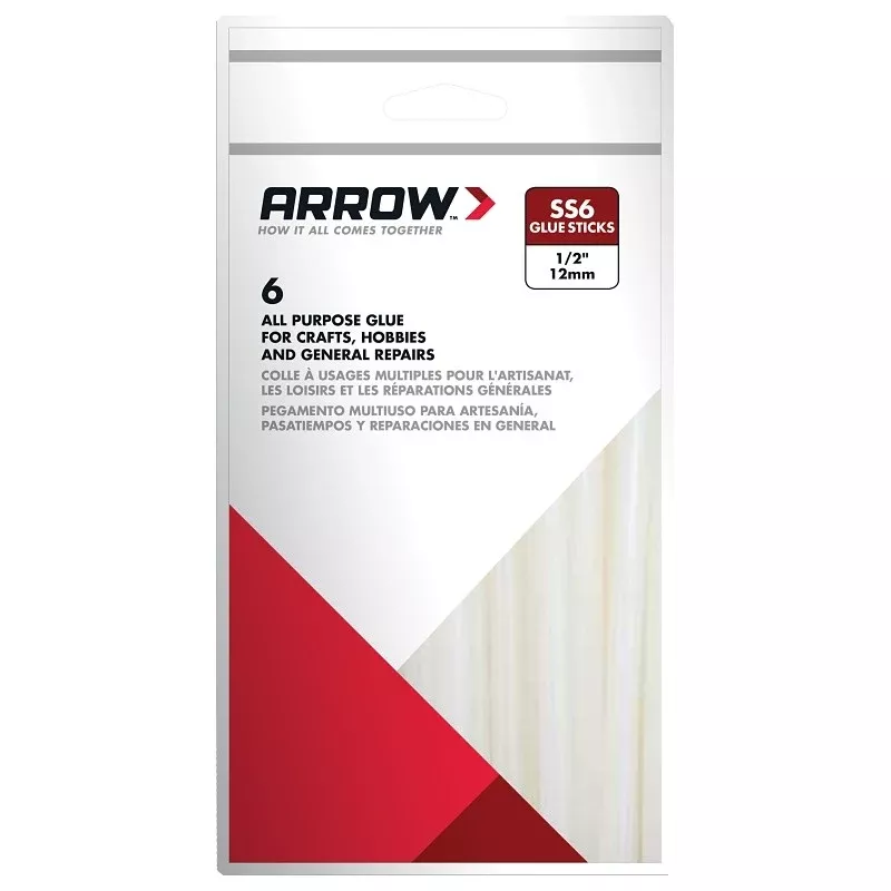Arrow SS6 Glue Stick, Clear