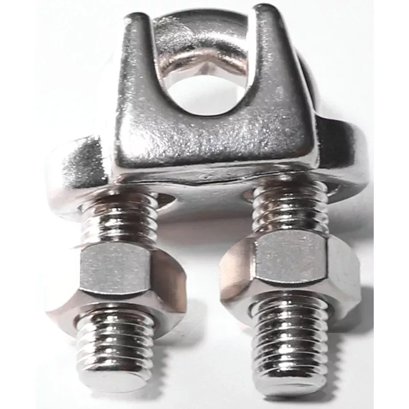 Baron 260S-1/2 Wire Rope Clip, 1/2 in Opening, Stainless Steel
