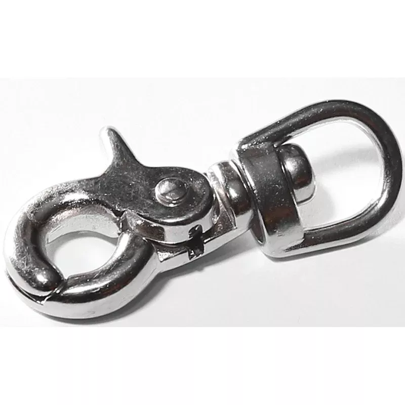 Baron 5013-1/2 Trigger Snap, 3/8 in Snap Opening, 2-1/2 in L Dimensions, 40 lb Working Load, Zinc