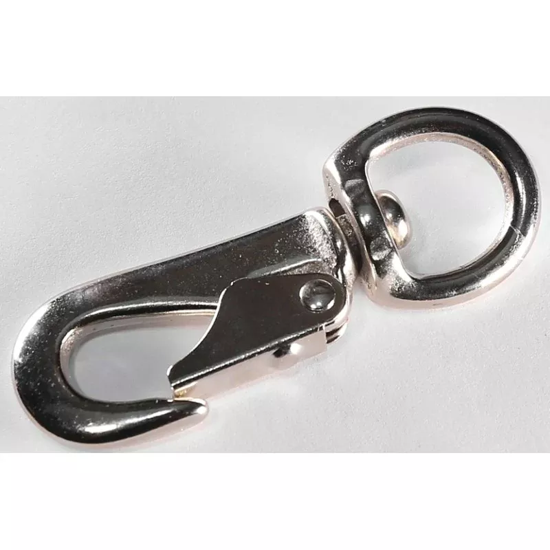 Baron 830-3/4 Spring Snap, 145 lb Working Load, Malleable Iron, Electro-Galvanized