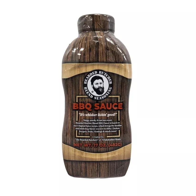 Bearded Butcher BB-1468 BBQ Sauce, 21.5 oz Bottle