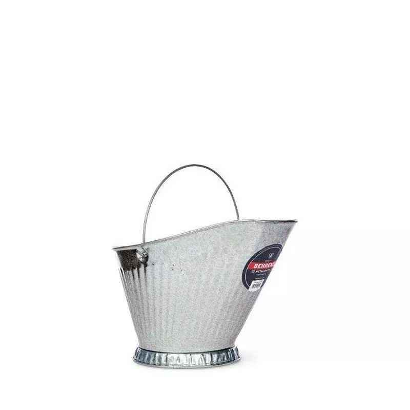 Behrens 617S Coal Hod, Steel, Galvanized, 3.5 Gallon
