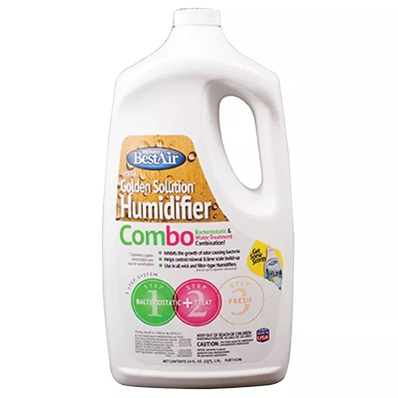 BestAir 246 Water Treatment Humidifier, Liquid, Clear, Pungent, 64 oz