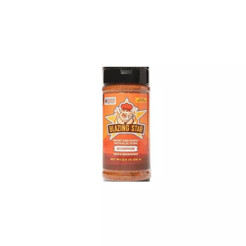 Blazing Star BZ00120-C Rub Seasoning, Scorpion, 13.8 oz