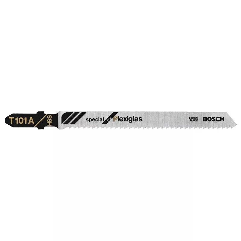 Bosch T101A3 Jig Saw Blade, 4 in L, 14 TPI
