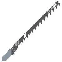 Bosch T244D3 Jig Saw Blade, 4 in L, 0.05 in Thick, 6 TPI