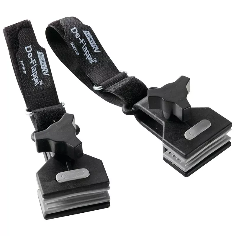 Camco USA 42061 Series De-Flapper, Universal Strap, Nylon Strap, Black Strap