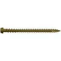 Camo 0349159 Deck Screw, Premium, #10 Thread, 2-1/2 in L, Star Drive, Type 99 Double-Slash Point, Carbon Steel