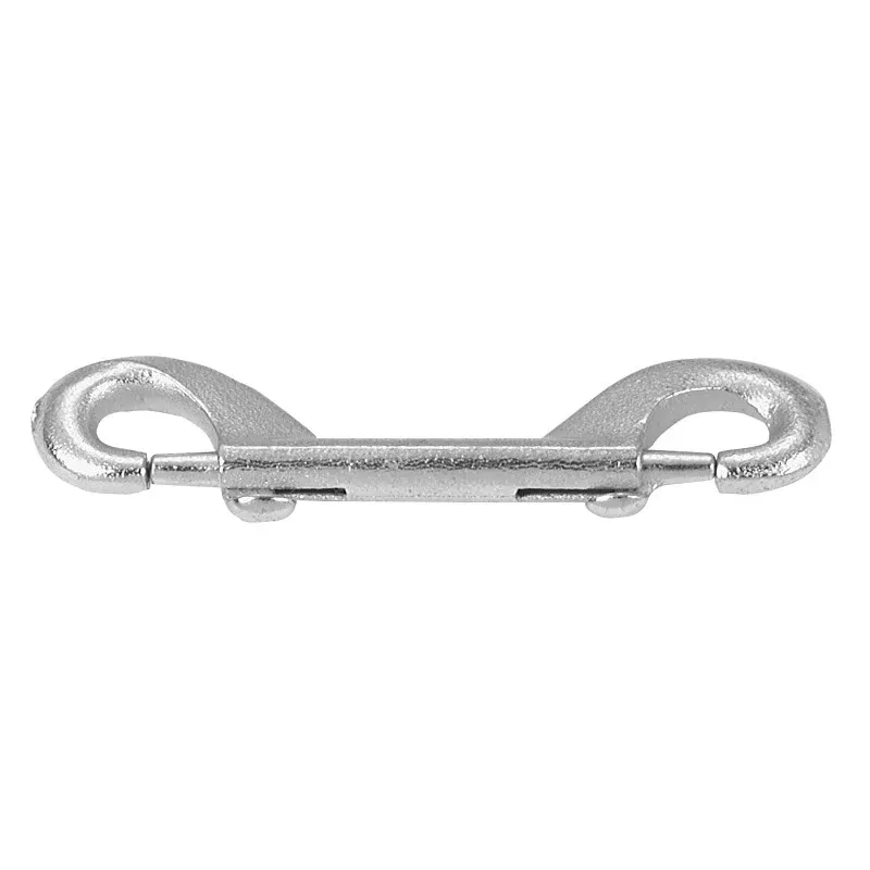 Campbell T7605501 Double-Ended Bolt Snap, 3-1/2 in, 70 lb Working Load, Malleable Iron, Zinc