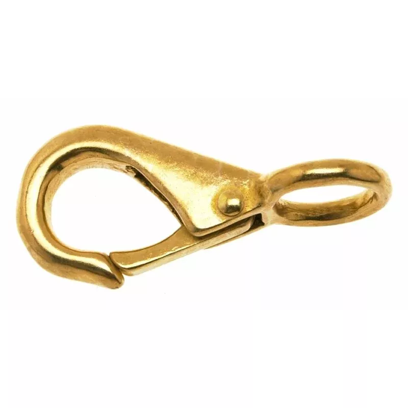 Campbell T7625304 Rigid Eye Quick Snap, 3/8 in, 60 lb Working Load, Bronze