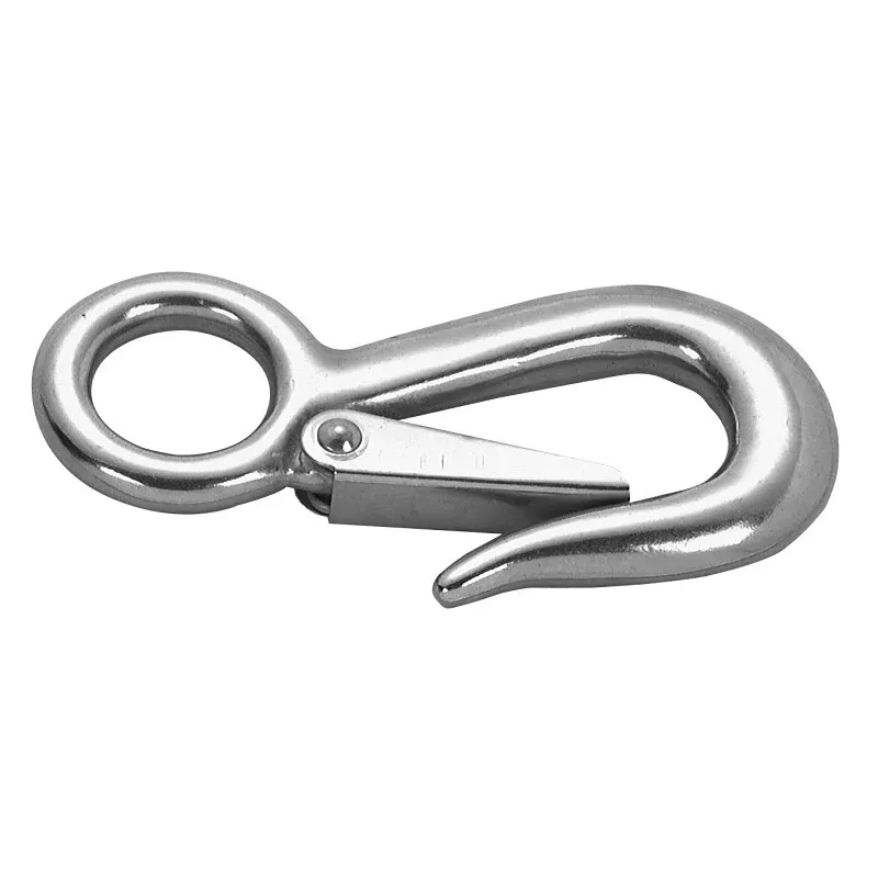 Campbell T7631604 Snap Hook, 3/4 in, 400 lb Working Load, Stainless Steel