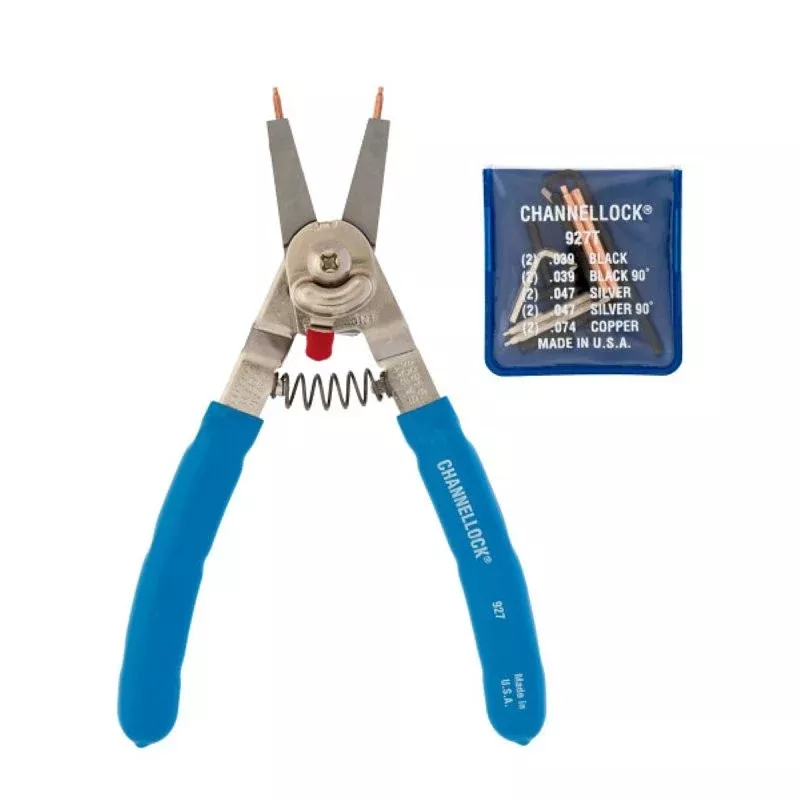 Channellock 927 Retaining Ring Plier, 8 in OAL