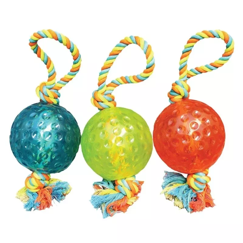 Chomper WB15527 Dog Toy, Tug Ball, Thermoplastic Rubber