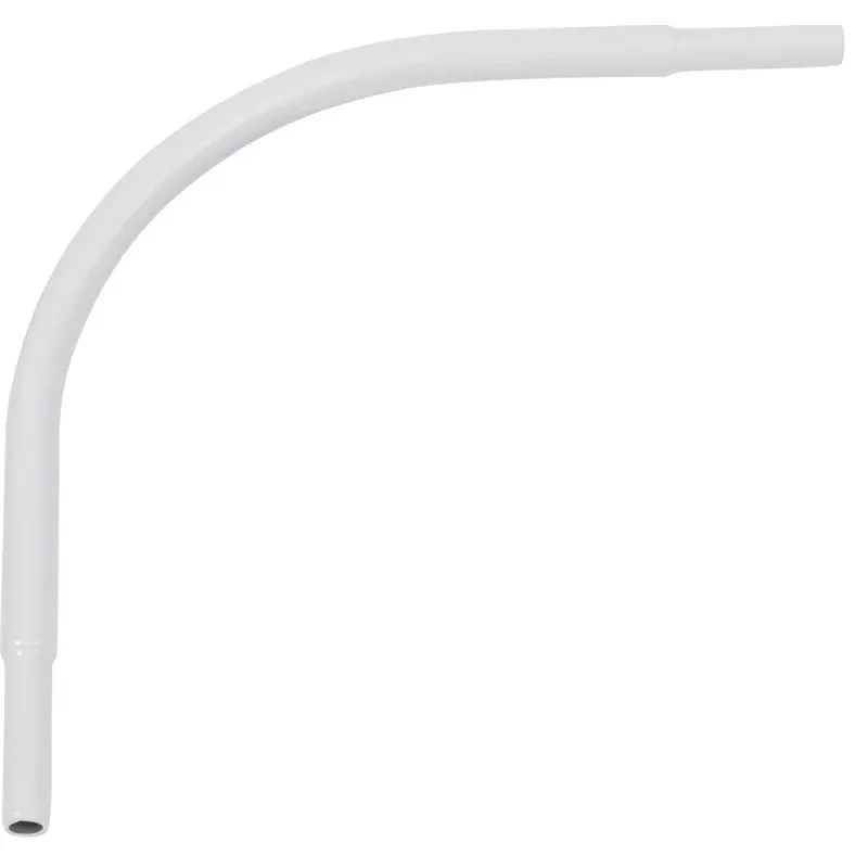 ClosetMaid 25633 Corner Round Bar, Steel, White