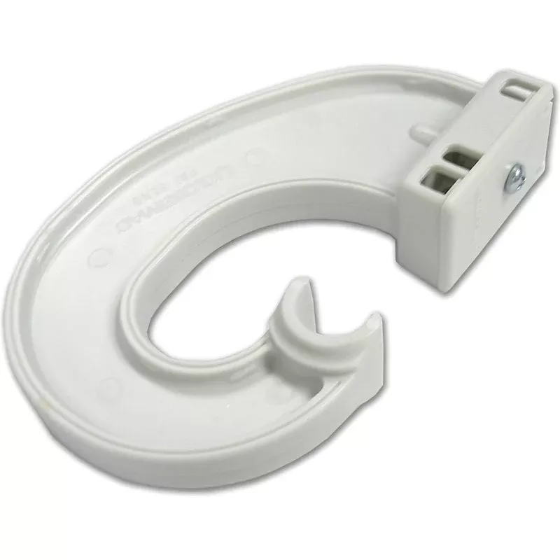 ClosetMaid 5655 Universal Rod Support, Resin, White