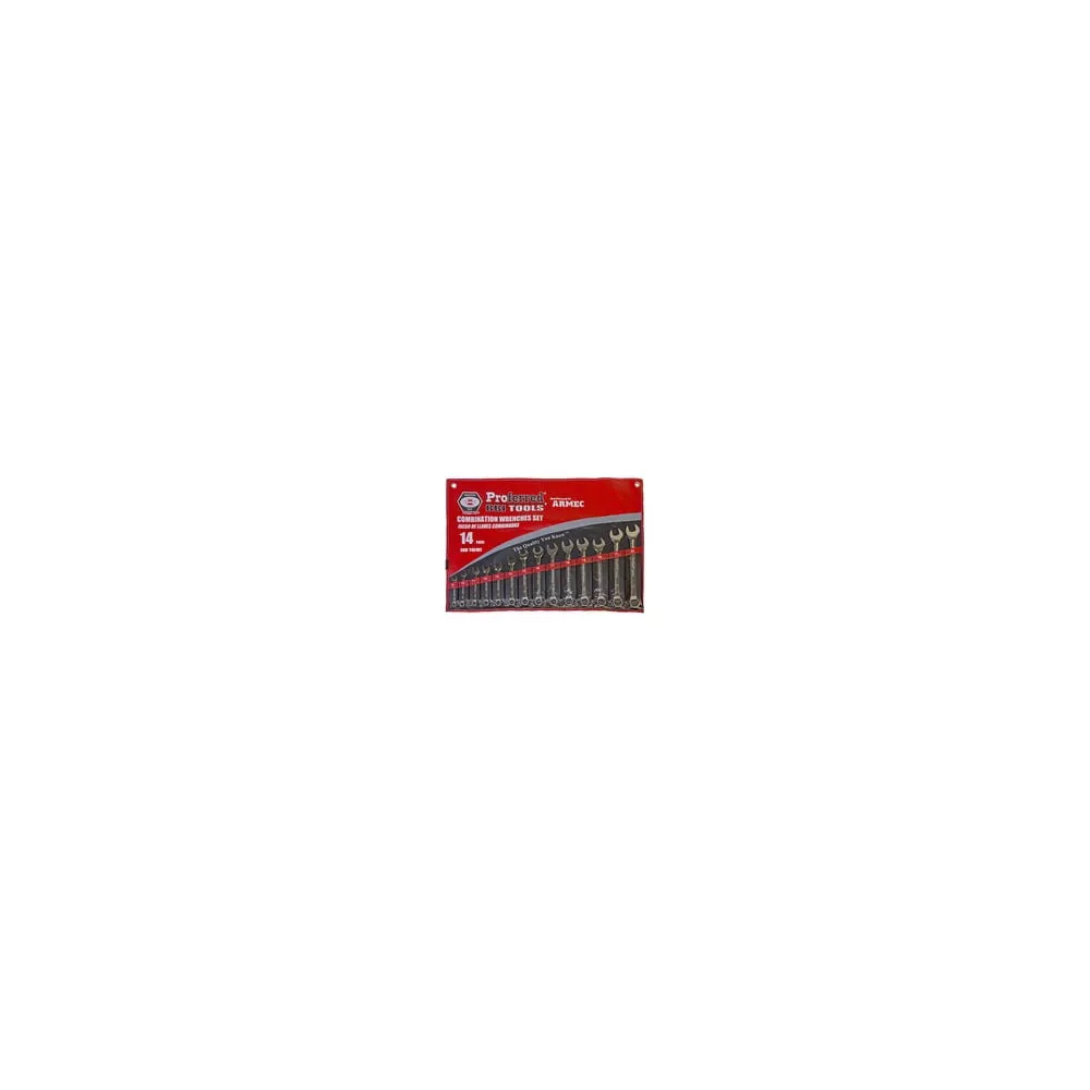 COMBINATION WRENCH SET 14 PC METRIC