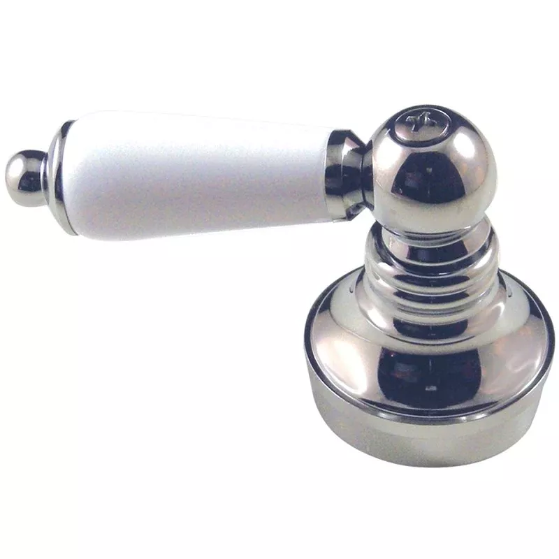 Danco 46010 Faucet Handle, Zinc, Chrome Plated, For: Universal Single Handle Bathroom Sink and Kitchen Sink Faucets