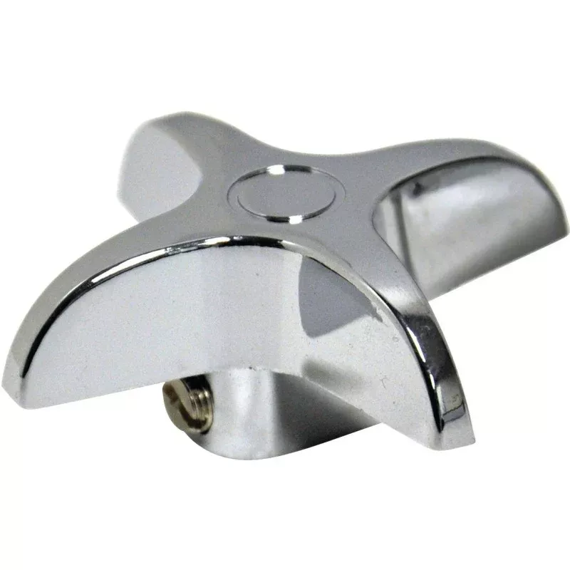 Danco 80025 Diverter Handle, Cross-Arm, Vise Grip, Specifications: 2.7 in OD, Zinc, Chrome Plated