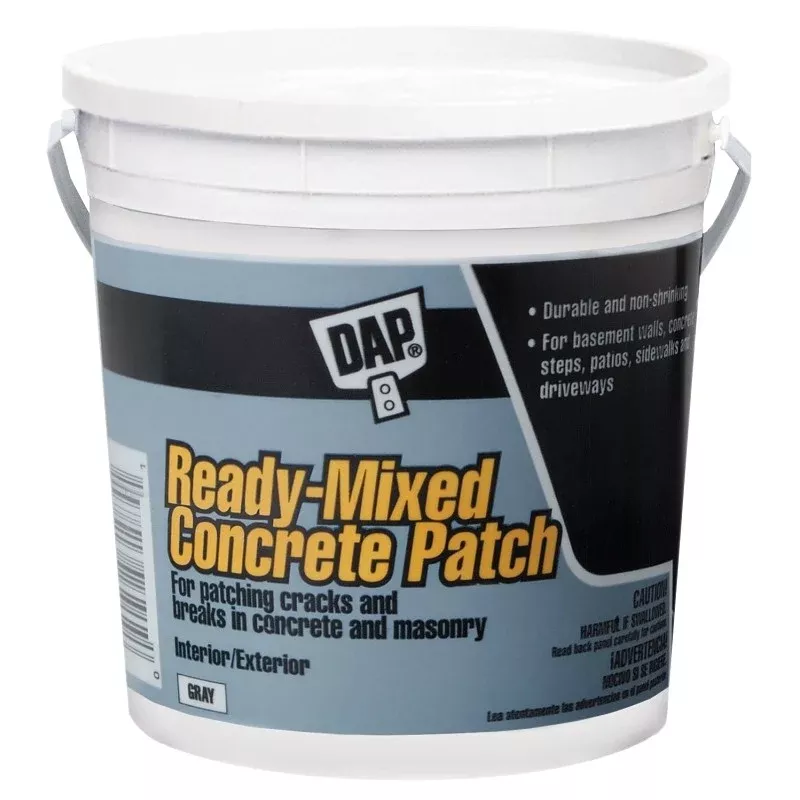 DAP Bondex 31090 Concrete Patch, Gray, 1 gal Pail