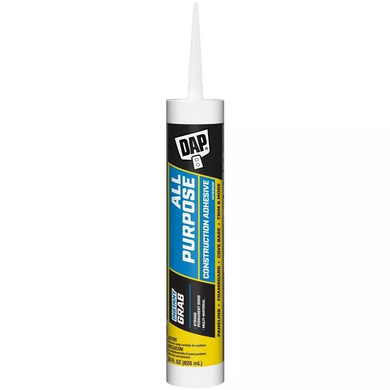 DAP DYNAGRIP 27502 Construction Adhesive, Tan, 28 oz Cartridge
