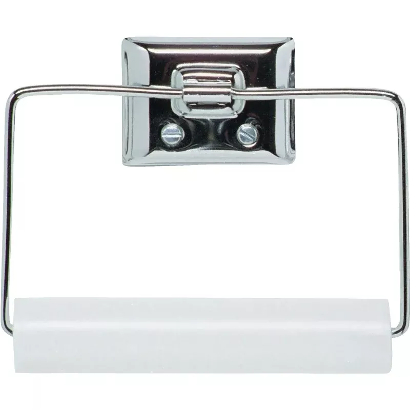 Decko 38090 Toilet Paper Roller, Steel, Chrome