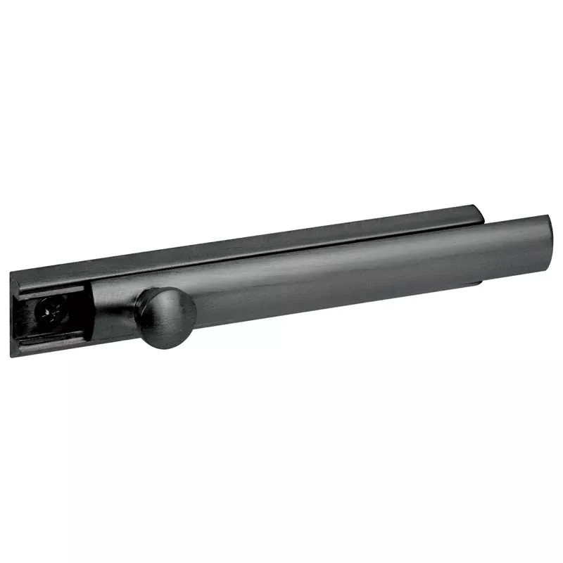 Defender Security U 10307 Slide Bolt, 4 in L Bolt, Brass, Bronze