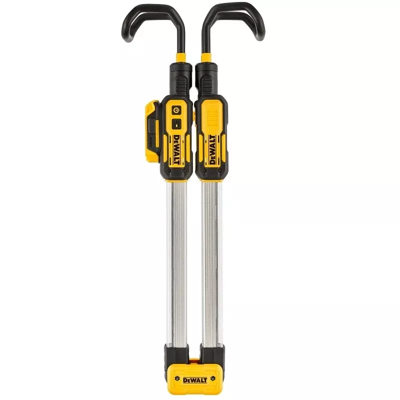 DEWALT DCL045B Cordless Hood Light, 12/20 V Battery, Lithium-Ion (Not Included) Battery, Black/Yellow