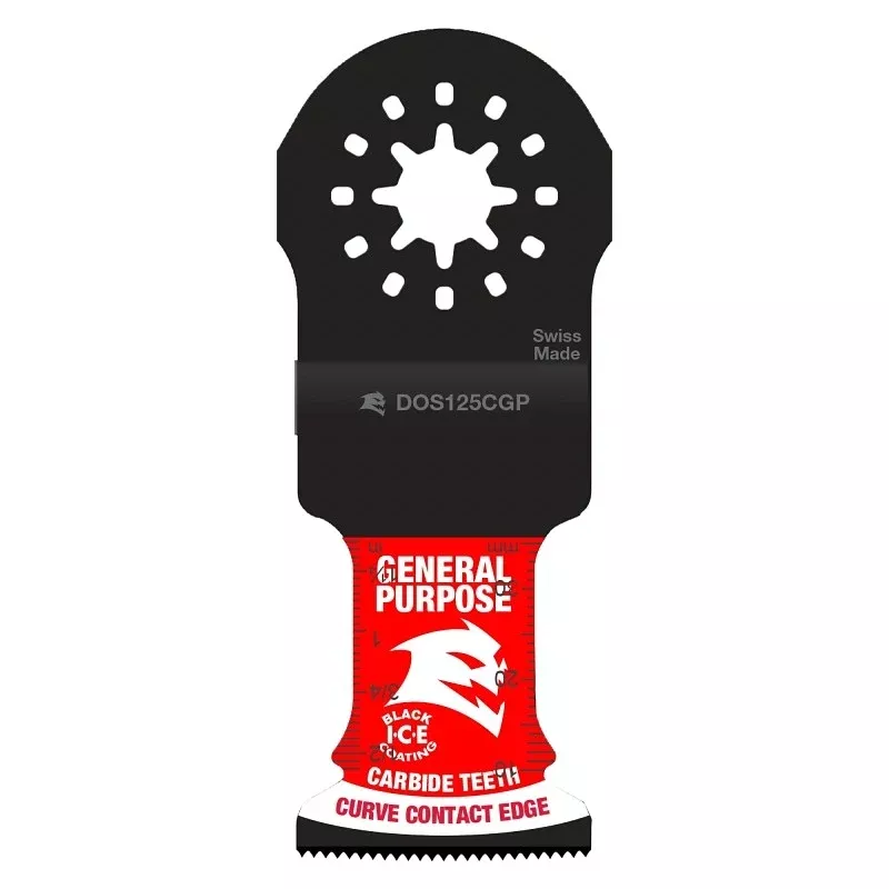 Diablo DOS125CGP3 Oscillating Blade, Carbide Grit,, 1-1/4 in, 3/PK