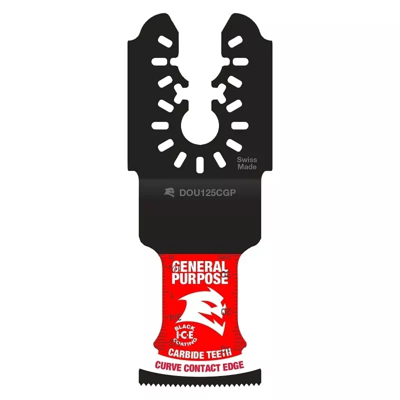 Diablo DOU125CGP Oscillating Blade, 1-1/4 in, Carbide Teeth, 1/PK