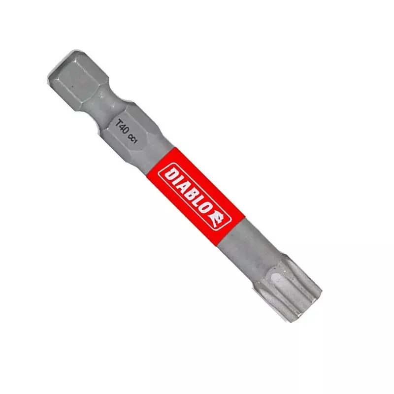 Diablo DT402P5 Screwdriver Insert Bit, #40 Drive, Torx Drive, 2 in L, 5/PK