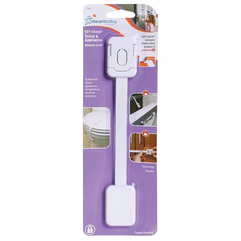Dreambaby Ezy-Check L1419 Toilet and Appliance Adapta Lock