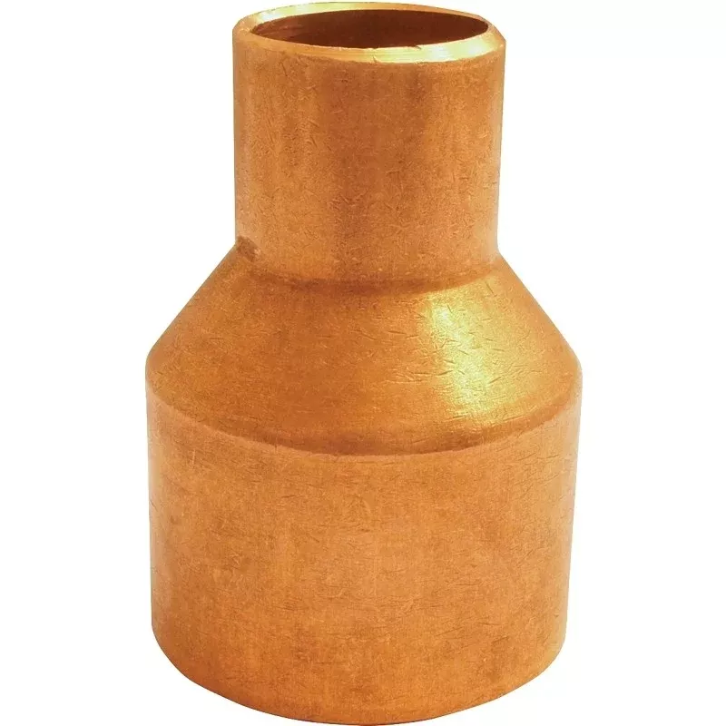 Elkhart Products 101R Series 30738 Reducing Pipe Coupling with Stop, 1 x 1/2 in, Sweat