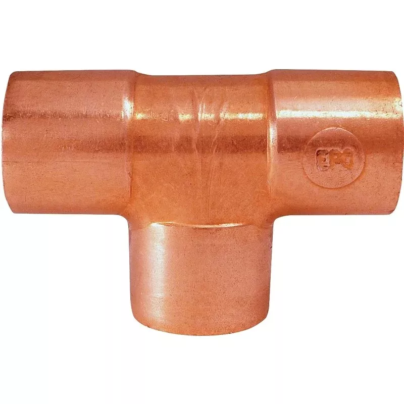 Elkhart Products 111 Series 32668 Pipe Tee, 3/8 in, Sweat, Copper
