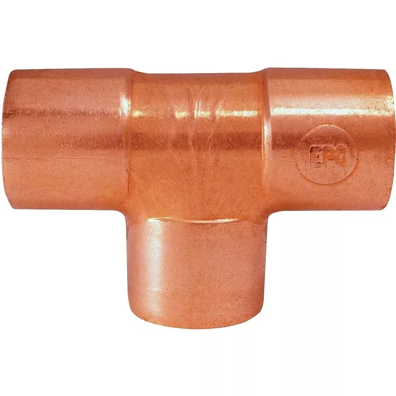 Elkhart Products 111 Series 32768 Pipe Tee, 3/4 in, Sweat, Copper