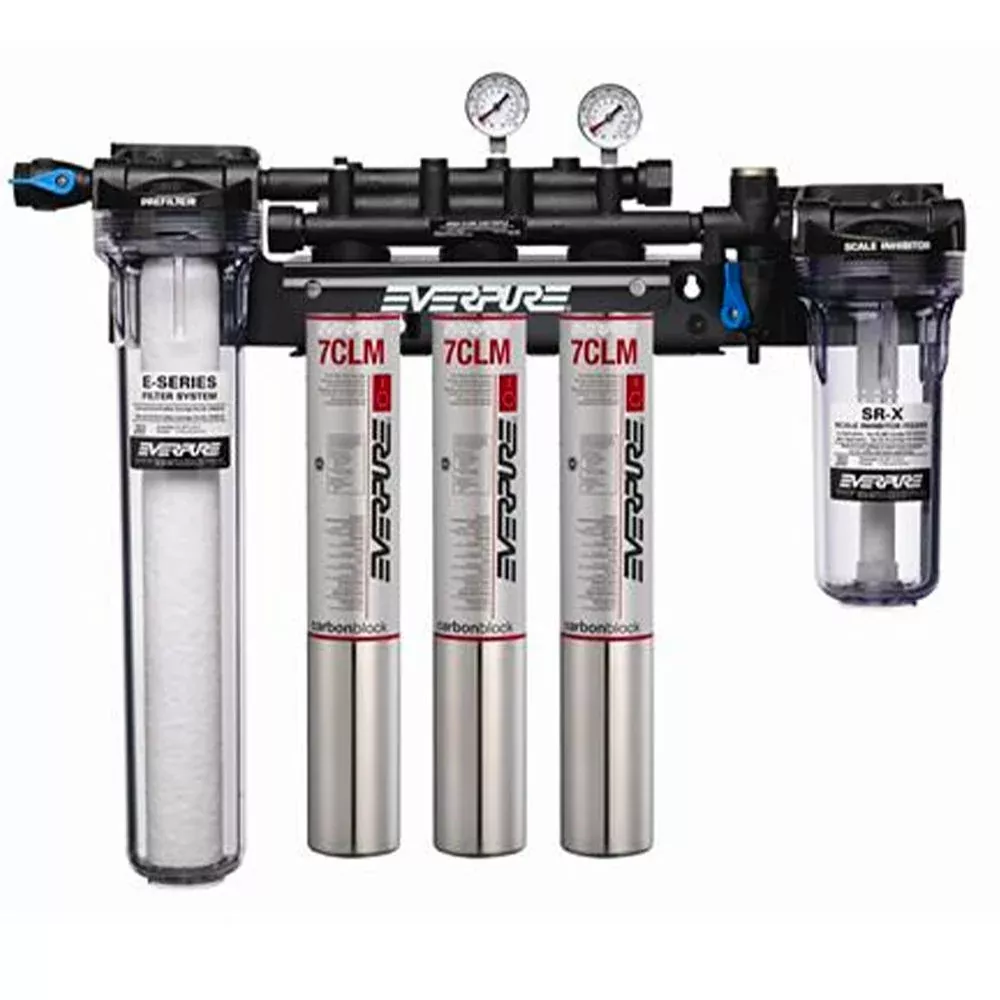 Everpure High Flow CSR Triple 7CLM Chloramine Reduction Filter System