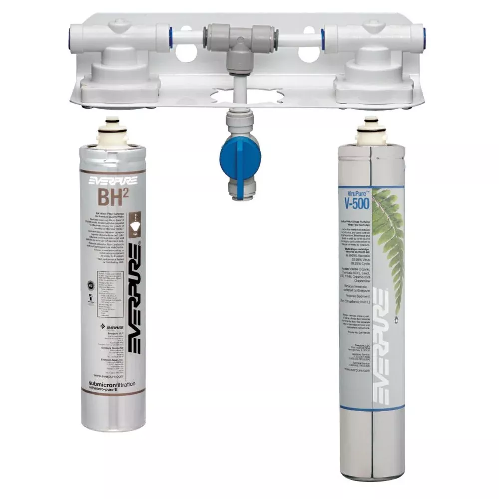 The Everpure ViruPure Plus Commercial Grade Twin Series Microbiological Purifier